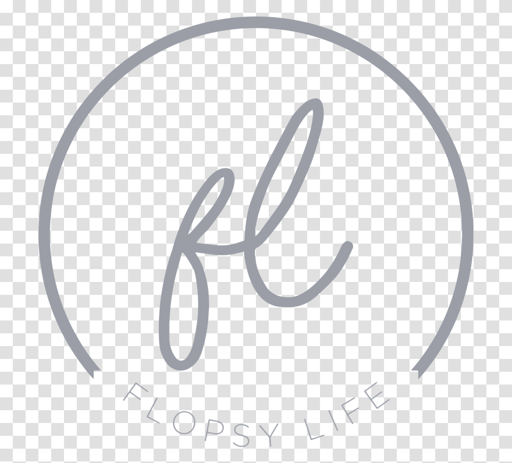 Florida Outline Circle, Handwriting, Calligraphy, Label Transparent Png