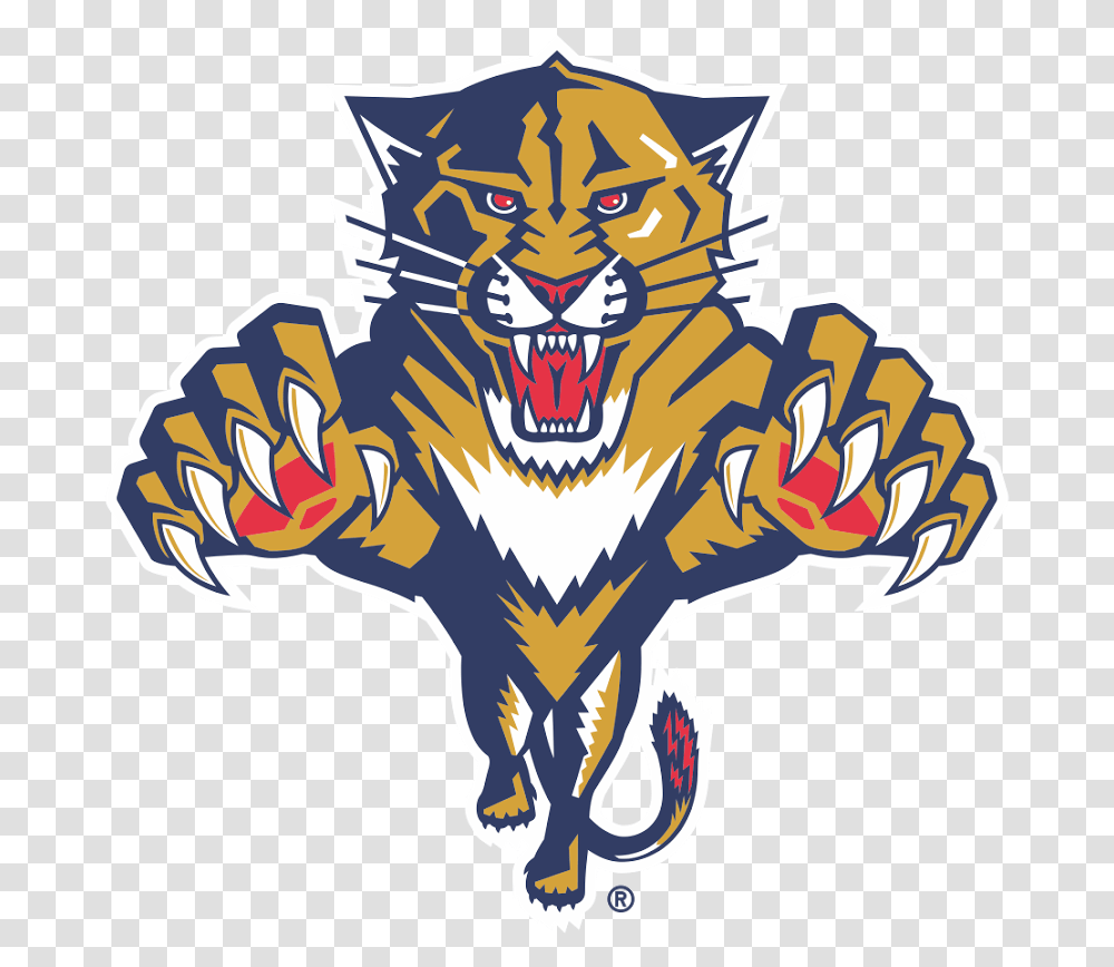 Florida Panthers Altes Logo, Hook, Claw, Emblem Transparent Png