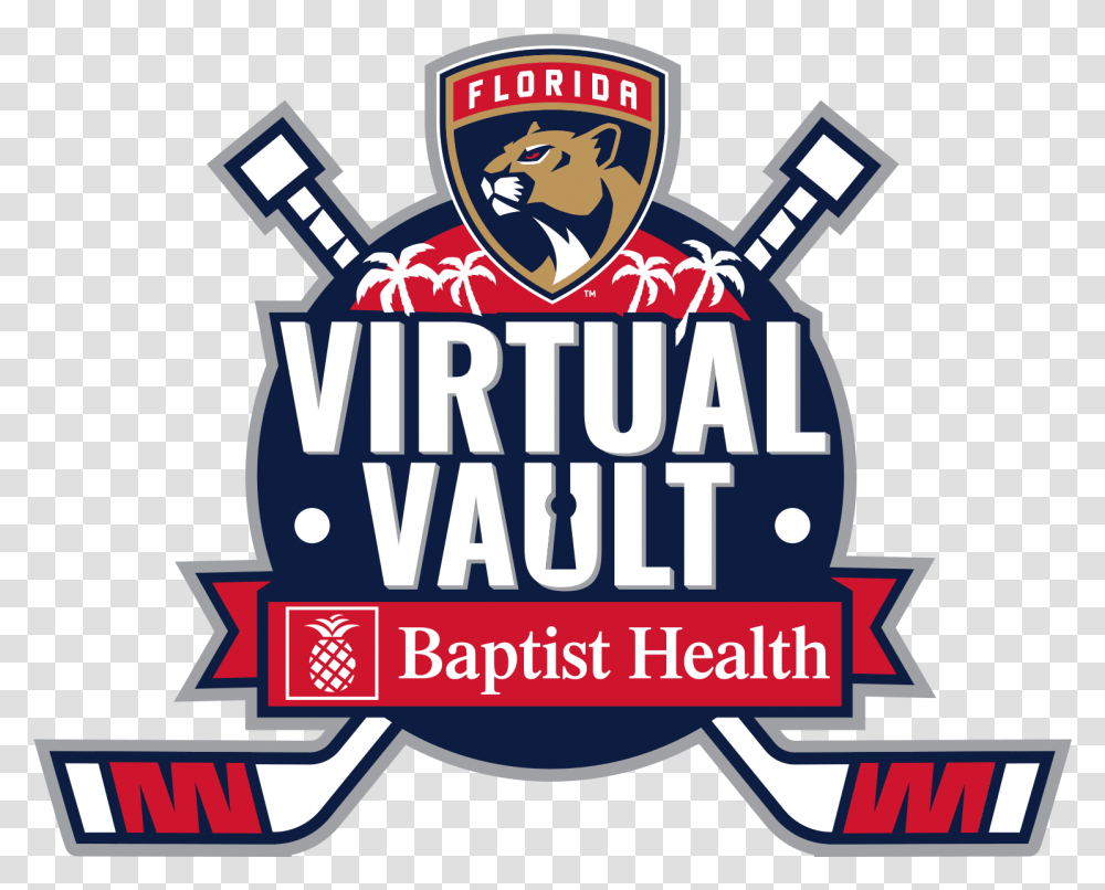 Florida Panthers Virtual Vault Clip Art, Poster, Advertisement, Flyer, Paper Transparent Png