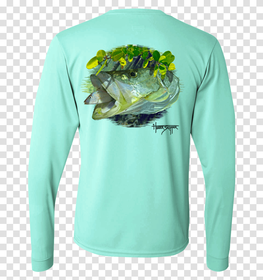 Florida Snook Performance Fisherman Shirt, Sleeve, Long Sleeve, Sweatshirt Transparent Png