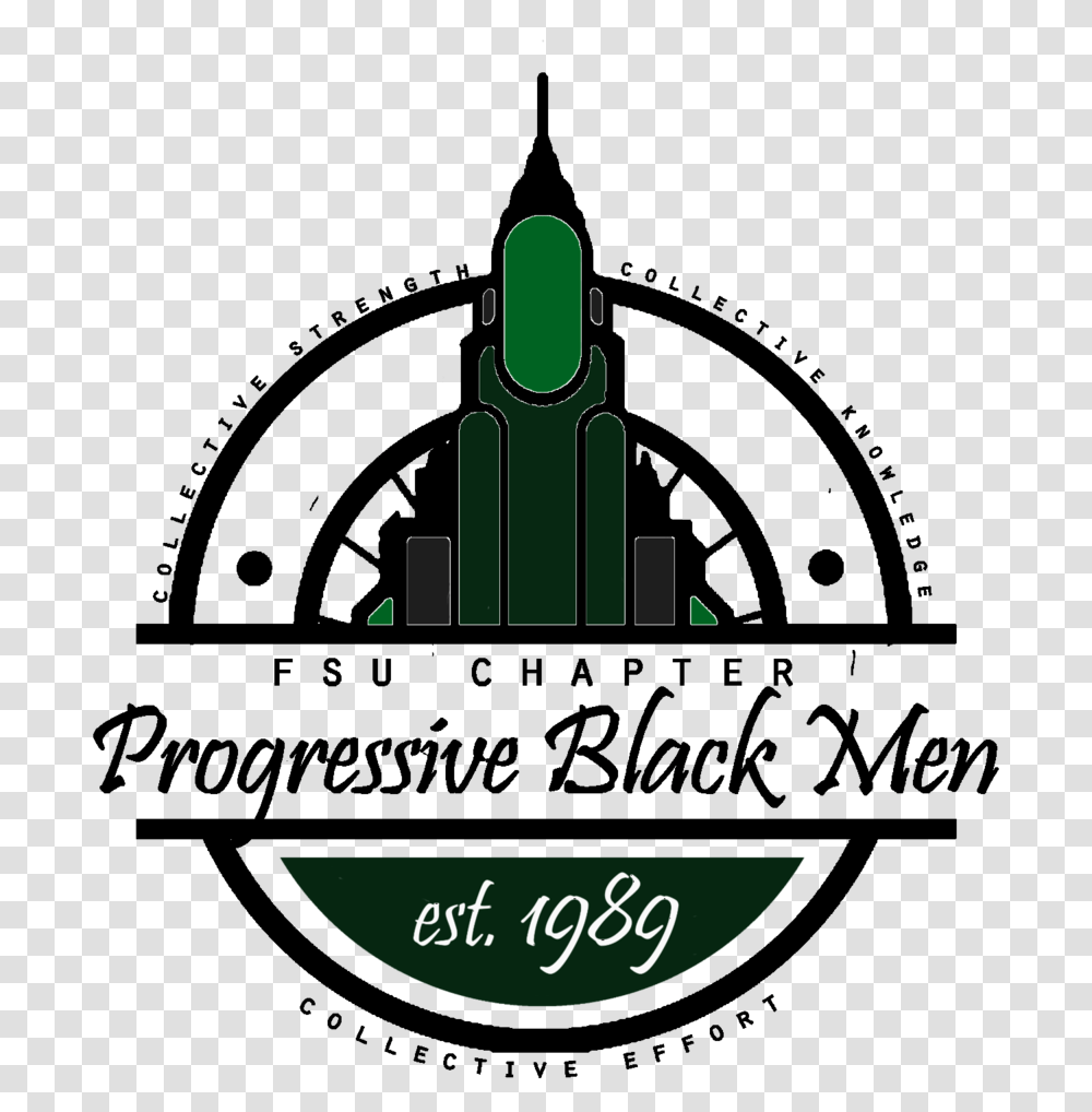 Florida State Progressive Black Men Inc Fsu Logo, Green, Text, Alphabet, Graphics Transparent Png