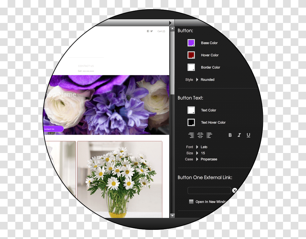 Florist Websites Designer Daisy, Plant, Flower, Label Transparent Png