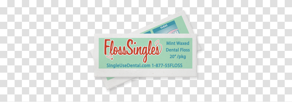 Floss Singles Paper, Text, Rubber Eraser, Business Card, Gum Transparent Png