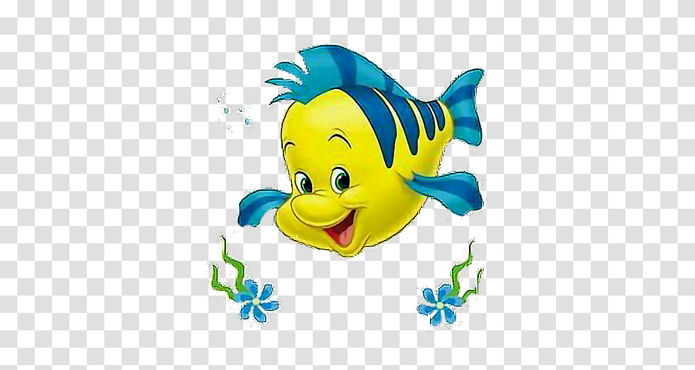 Flounder Disney Carton, Fish, Animal, Sea Life Transparent Png