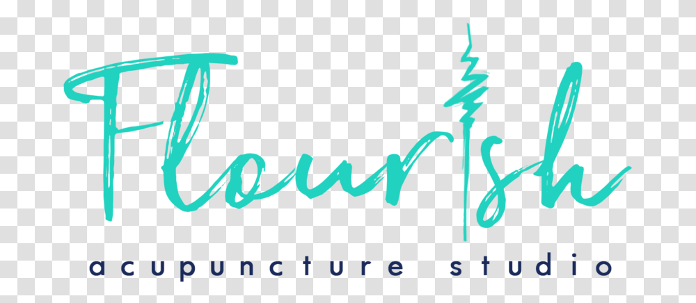 Flourish Acupuncture Studio Calligraphy, Handwriting, Alphabet, Word Transparent Png