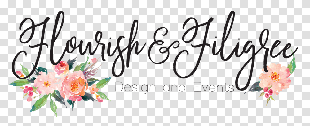 Flourish And Filigree Uniquely Tailored Event Design Styling, Paper, Poster, Advertisement Transparent Png