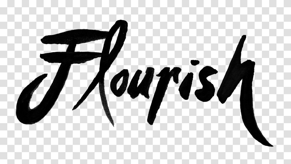 Flourish By Sean Martorana Calligraphy, Gray, World Of Warcraft Transparent Png