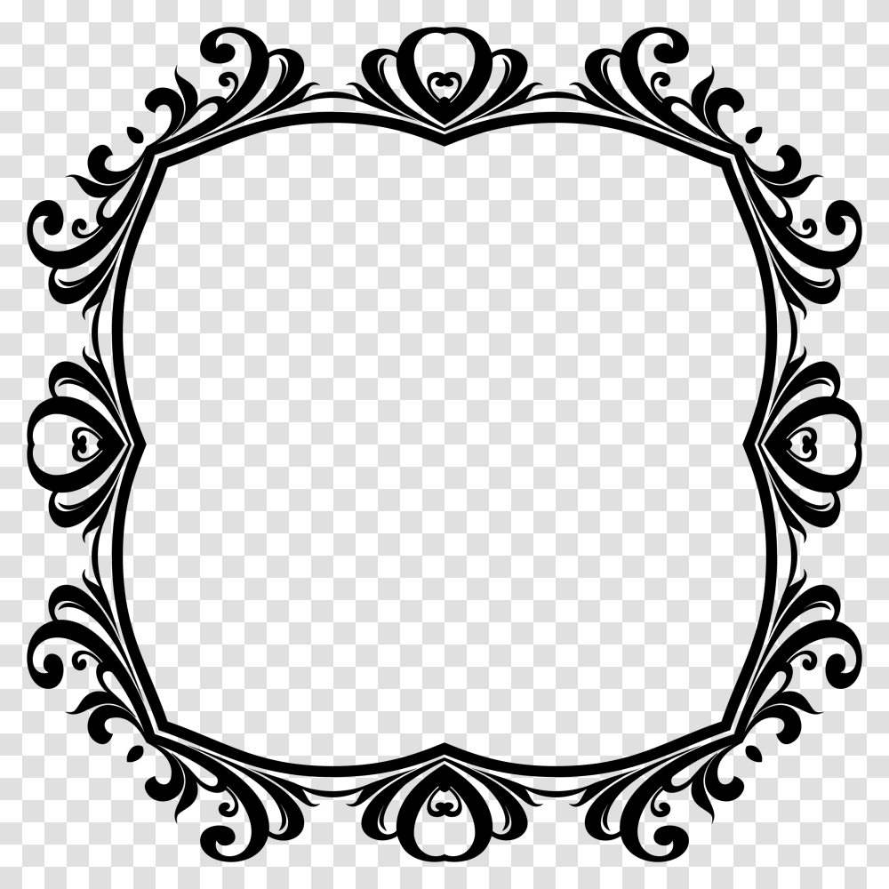 Flourish Clipart Decorative, Gray, World Of Warcraft Transparent Png