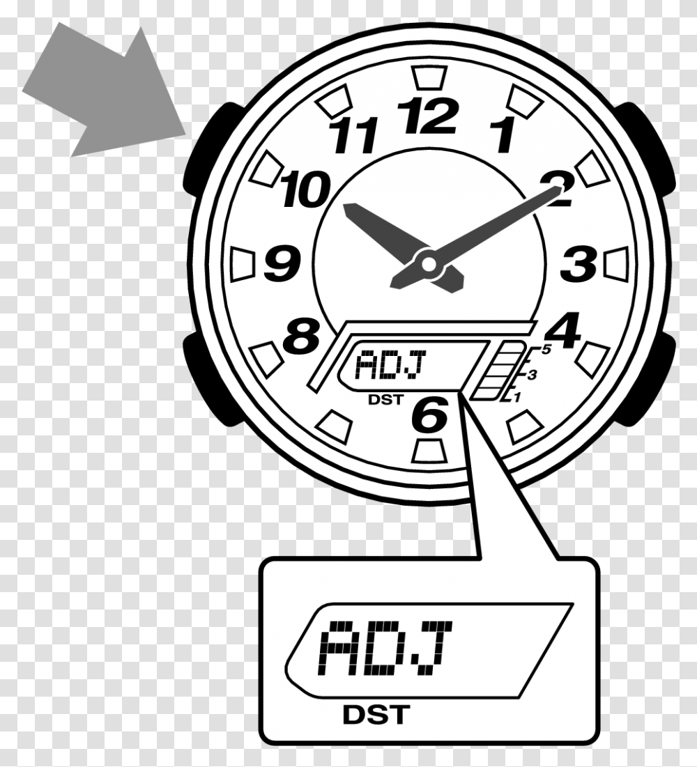 Flow A 2 1 Quartz Clock, Analog Clock, Alarm Clock Transparent Png