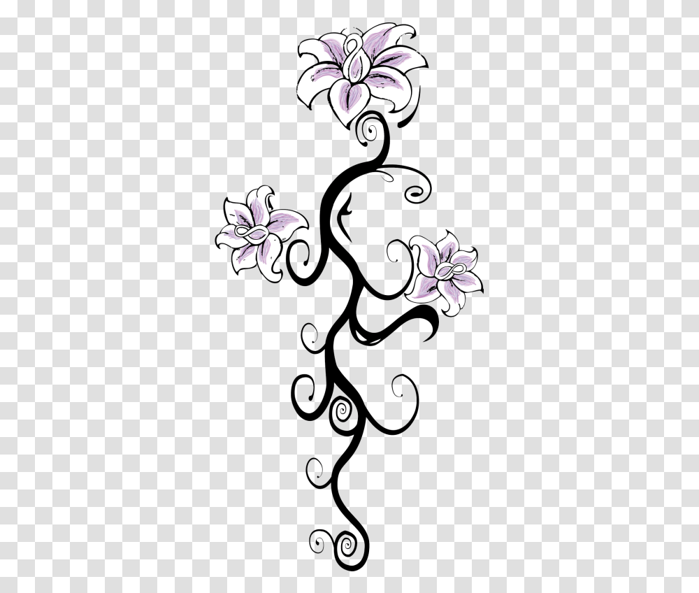 Flower Background Tattoo Designs, Floral Design, Pattern Transparent Png