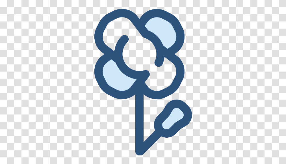 Flower Blue Icon Language, Cross, Symbol, Light, Hip Transparent Png