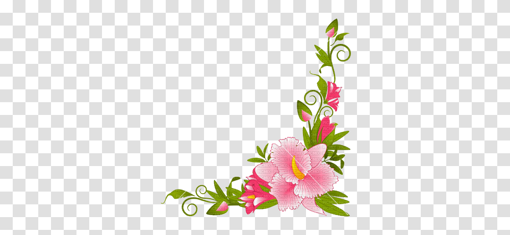 Flower Border Border Flower, Floral Design, Pattern Transparent Png