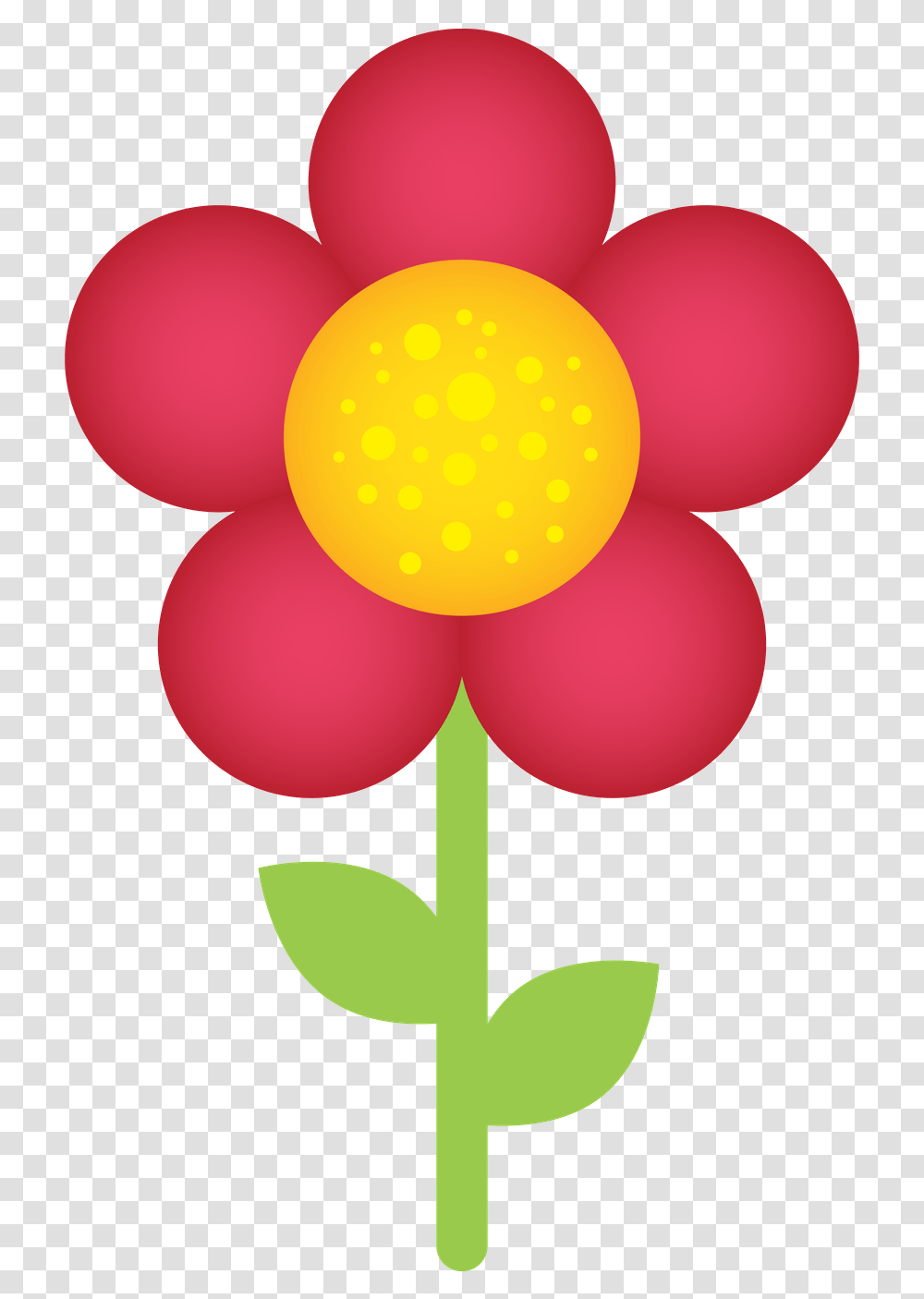 Flower Border Clipart Jungle Flowers Red Flower Clipart, Balloon, Sphere, Food, Nuclear Transparent Png