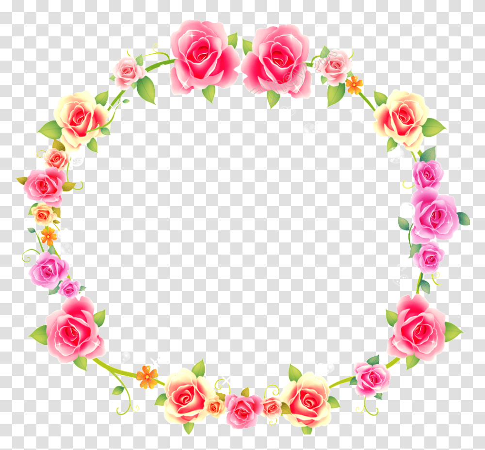 Flower Border Frame Floral, Floral Design, Pattern, Graphics, Art Transparent Png