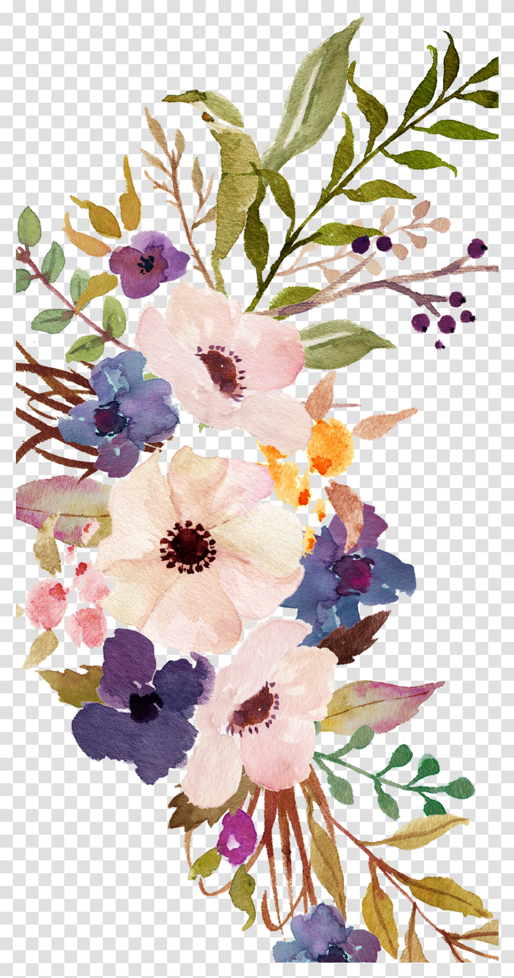 Flower Bouquet Casetify Iphone Floral Art Design Watercolor Painting Flowers, Plant, Floral Design, Pattern, Graphics Transparent Png