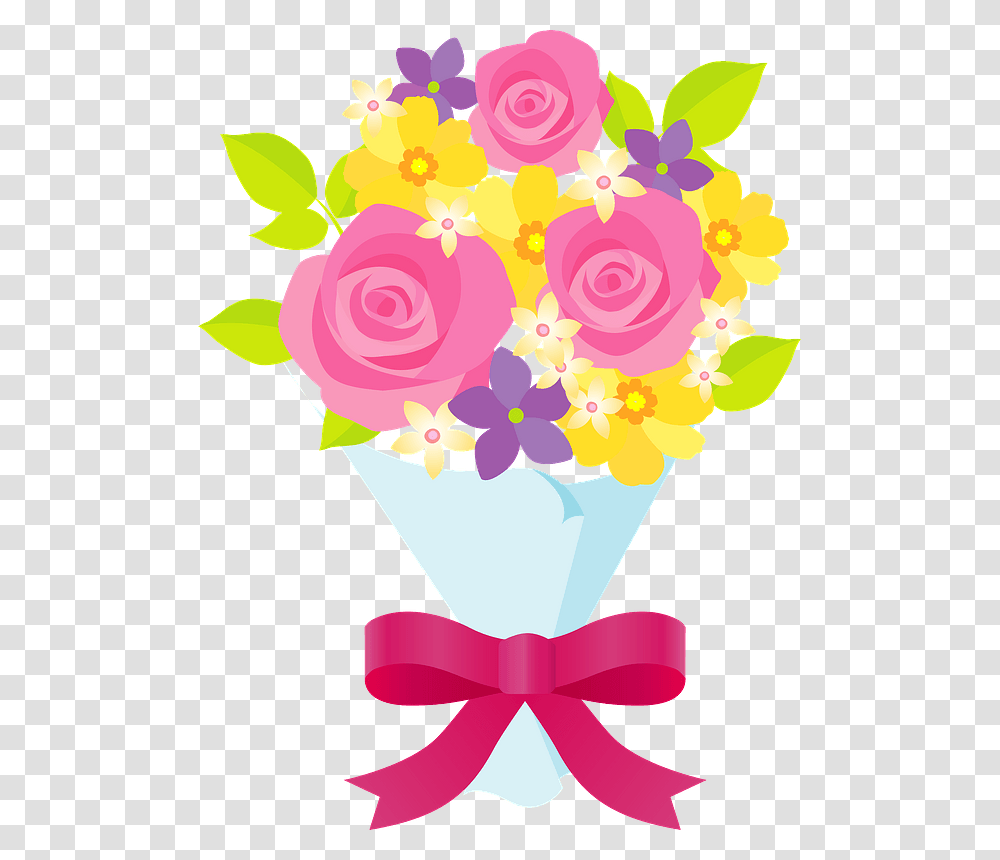 Flower Bouquet Clipart, Floral Design, Pattern Transparent Png