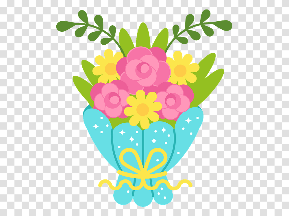 Flower Bouquet Clipart, Floral Design, Pattern Transparent Png