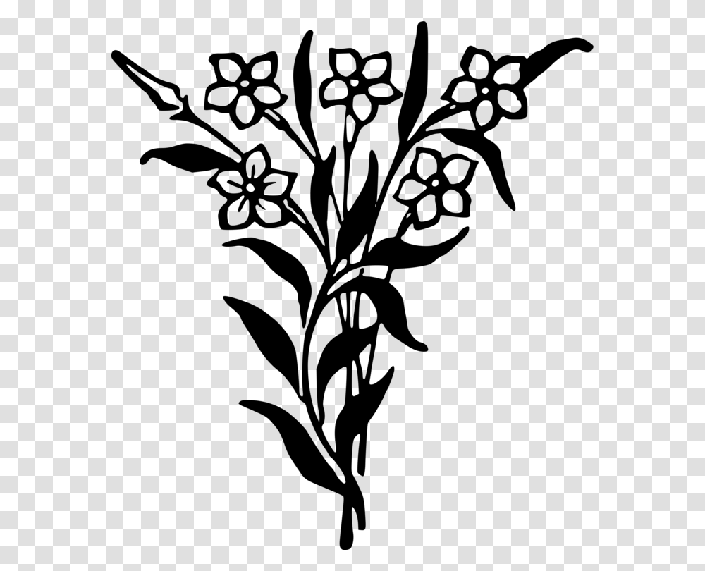 Flower Bouquet Drawing Images, Gray, World Of Warcraft Transparent Png