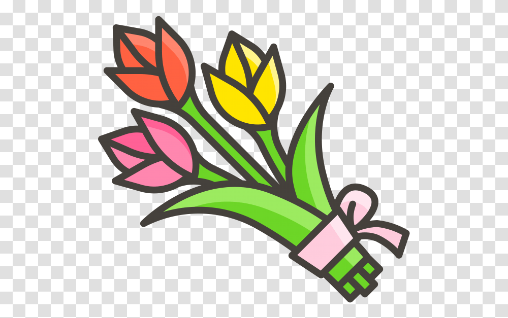 Flower Bouquet Emoji Icon Bouquet Flower Icon, Graphics, Art, Floral Design, Pattern Transparent Png