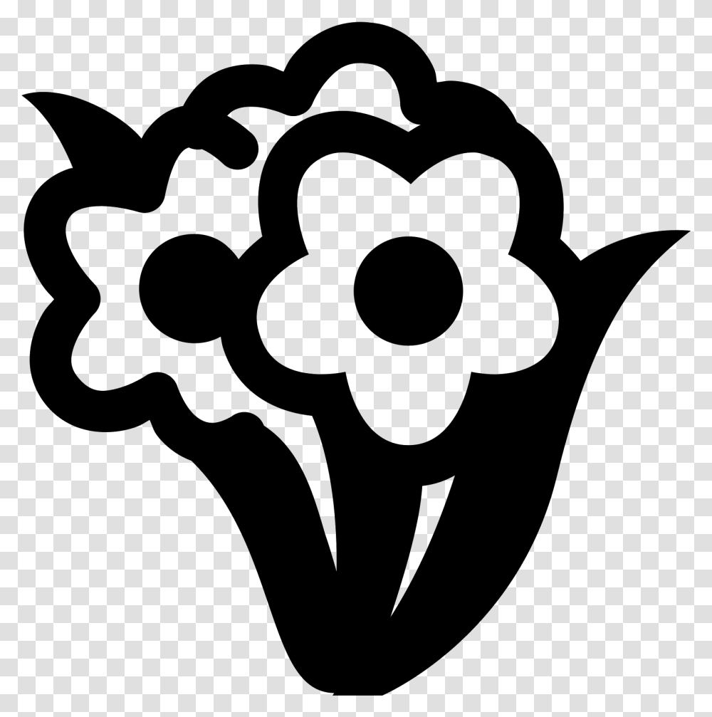 Flower Bouquet Icon Icon Flowers, Gray, World Of Warcraft Transparent Png