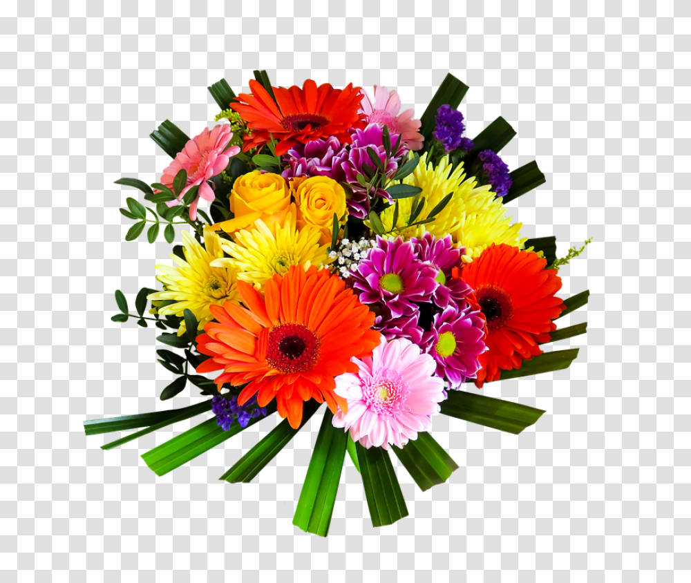 Flower Bouquet Images Happy Birthday Flowers, Plant, Blossom, Flower Arrangement, Graphics Transparent Png