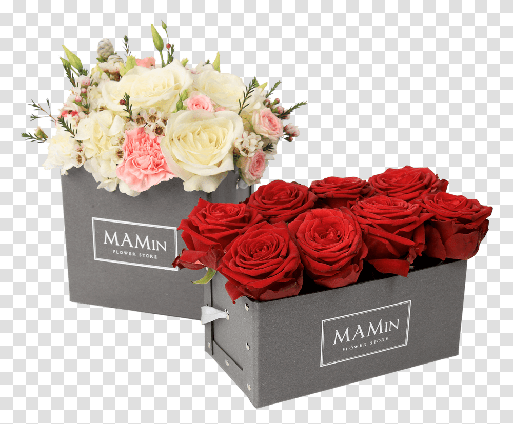 Flower Box Box Flowers, Plant, Rose, Blossom, Flower Bouquet Transparent Png