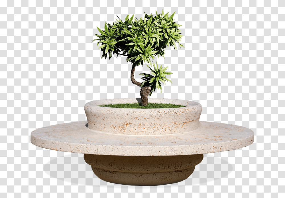 Flower Box Planter With Bench Giza Model Made In Cls Planter Bench, Potted Plant, Vase, Jar, Pottery Transparent Png