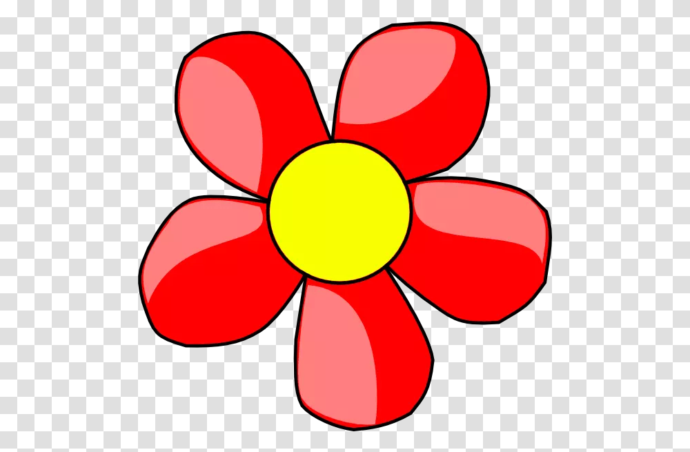 Flower Cartoon Red Flower Clipart, Nuclear, Flare, Light Transparent Png