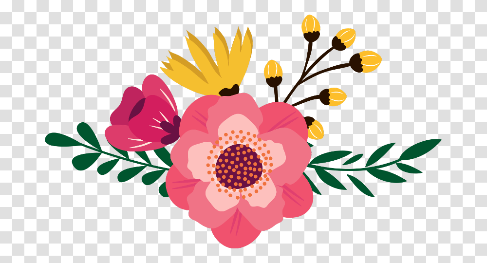 Flower Chic Cliparts Boho Chic Floral Clip Art, Floral Design, Pattern, Plant Transparent Png