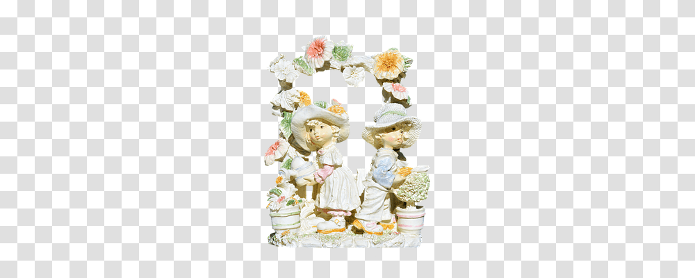 Flower Children Person, Wedding Cake, Dessert, Food Transparent Png