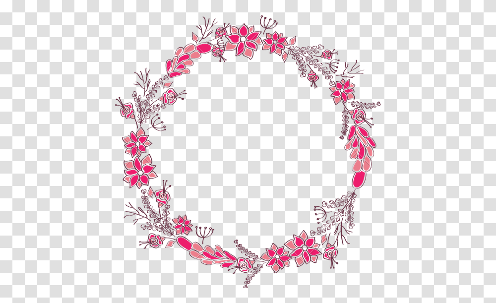 Flower Circle Clipart Background Circle Flower, Plant, Floral Design, Pattern, Graphics Transparent Png