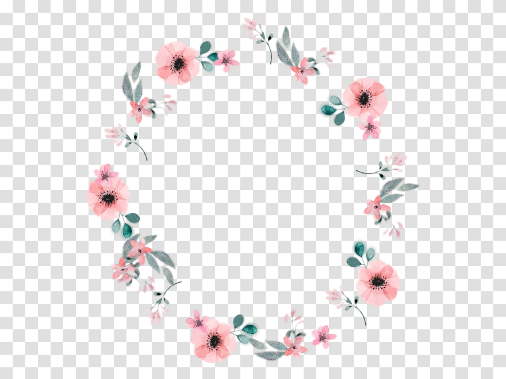 Flower Circle Flowers Circle, Floral Design, Pattern Transparent Png