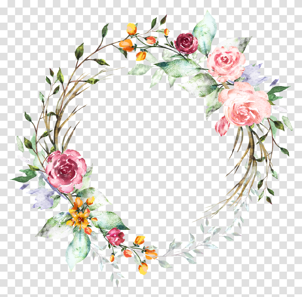 Flower Circle No Background Transparent Png