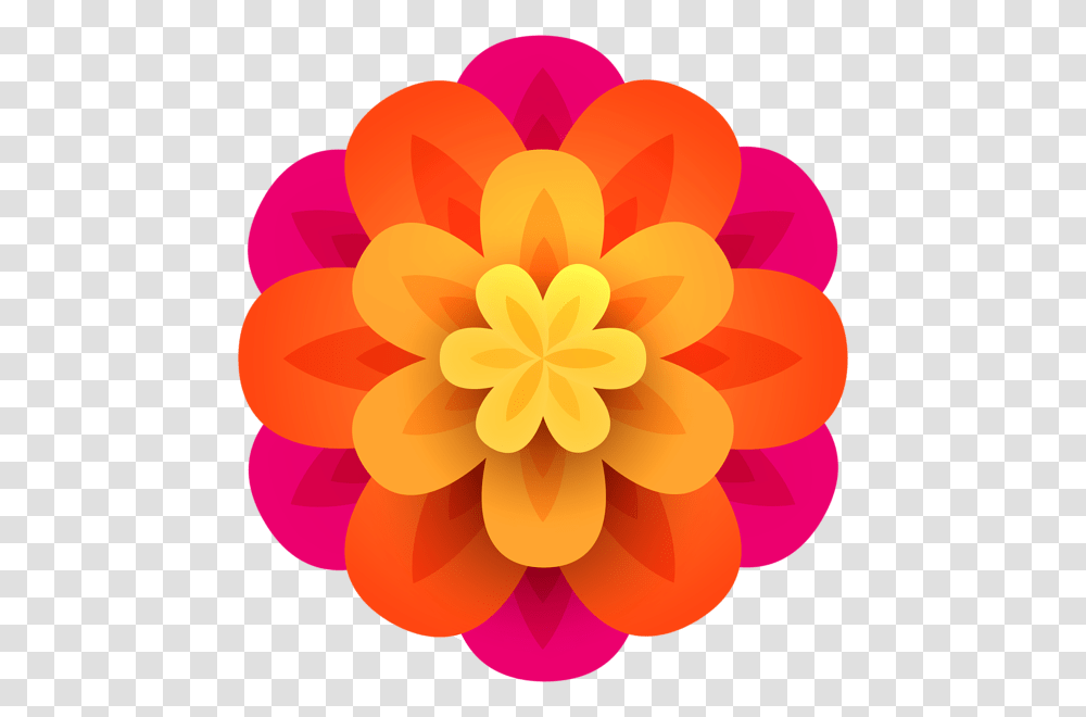 Flower Clip Art, Dahlia, Plant, Anther, Petal Transparent Png