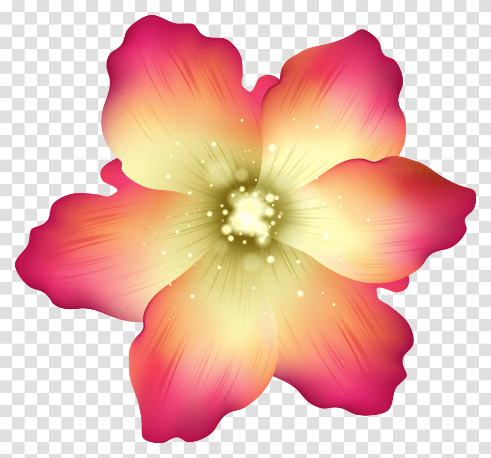 Flower Clipart Deco Flower Hawaiian Hibiscus Transparent Png