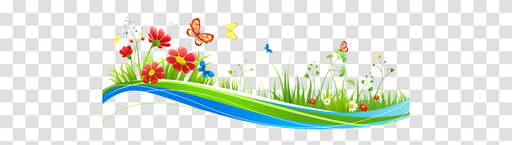 Flower Clipart Flower And Butterfly, Plant, Graphics, Animal, Pollen Transparent Png