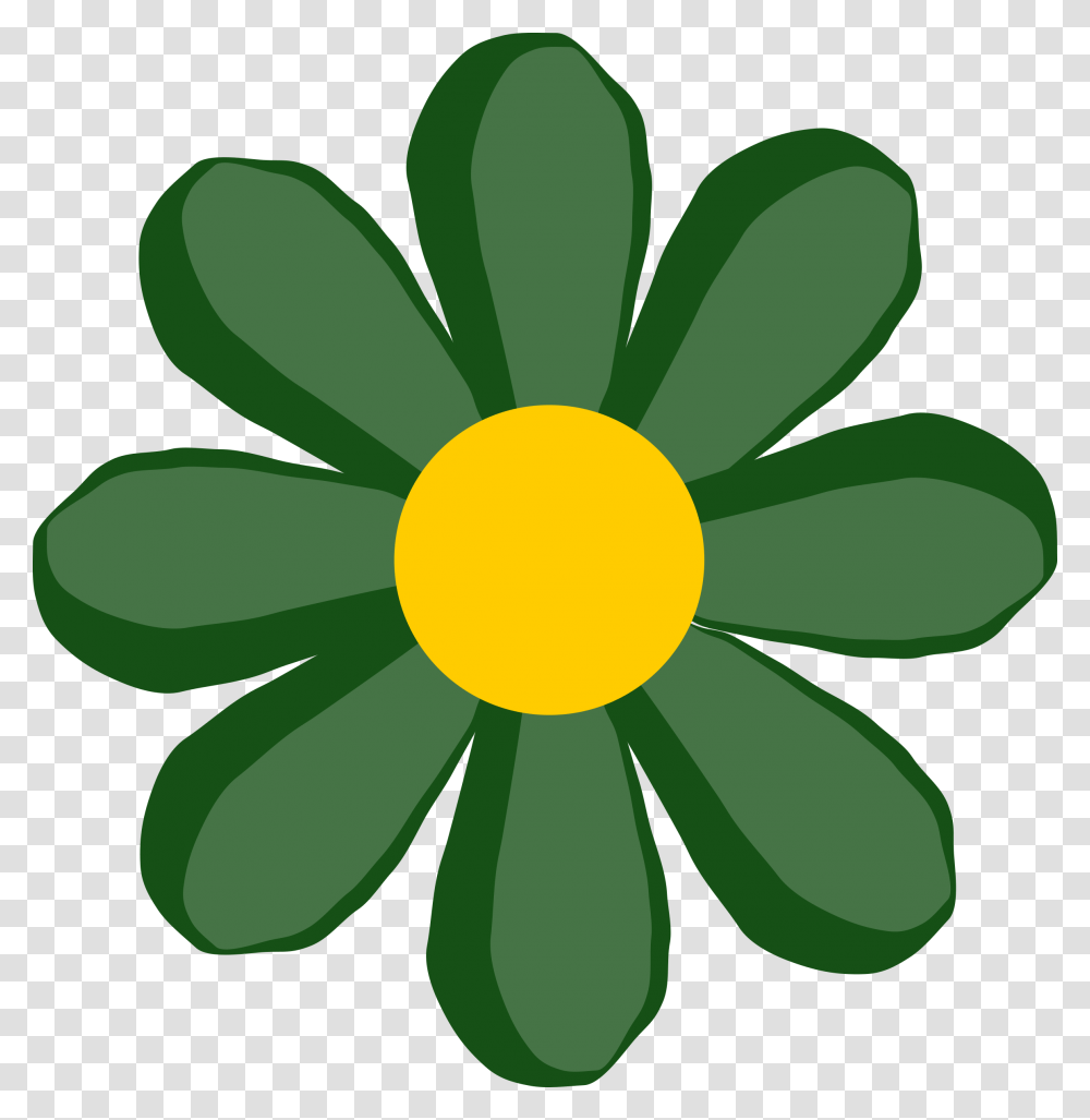 Flower Clipart Green Jpg Royalty Free Stock Flower Clip Art, Plant, Blossom, Daisy, Daisies Transparent Png