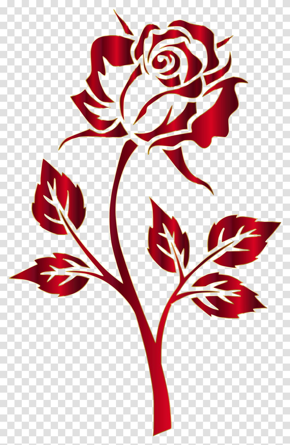 Flower Clipart Rose Red Clip Art Rose, Plant, Floral Design, Pattern Transparent Png