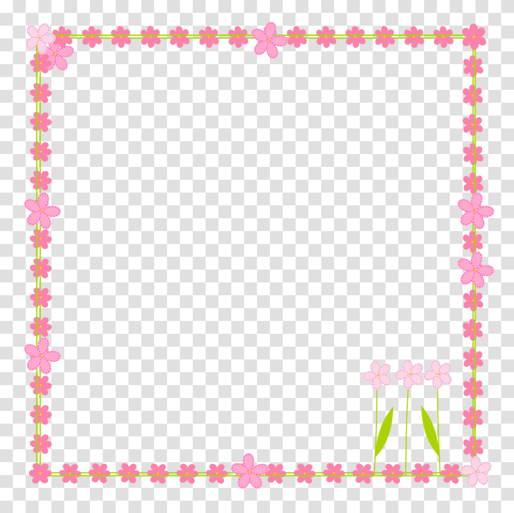 Flower Cliparts Frame, Rug, Purple Transparent Png