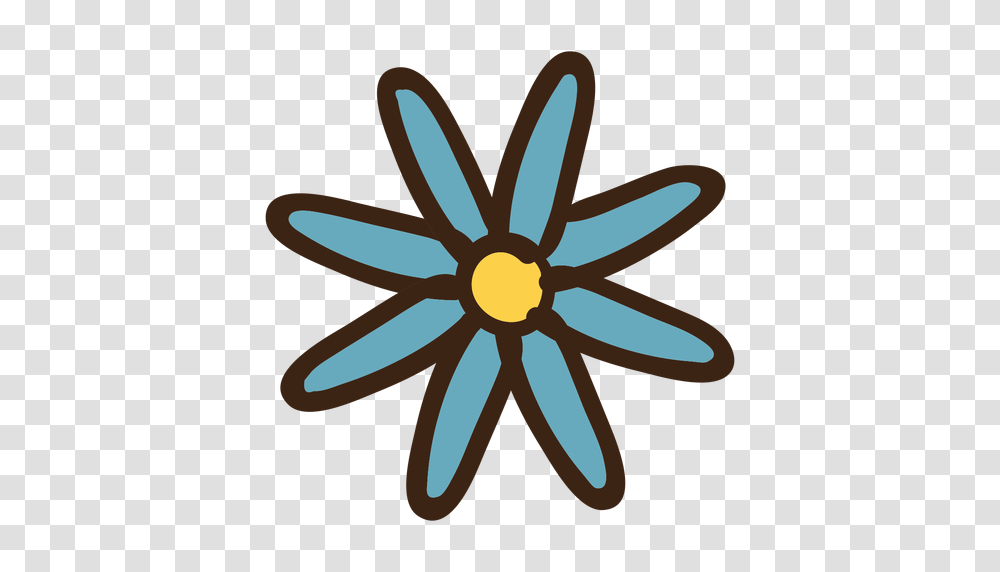 Flower Colored Doodle, Sweets, Food, Confectionery, Wood Transparent Png