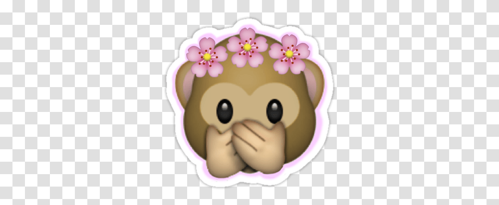 Flower Crown Emoji Image Figurinhas Do Whatsapp, Birthday Cake, Food, Plush, Toy Transparent Png