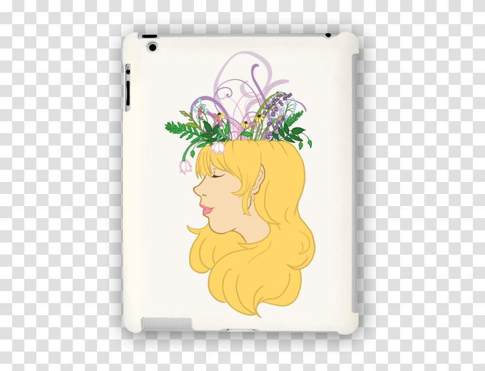 Flower Crown Ipad Case Mobile Phone, Floral Design, Pattern Transparent Png