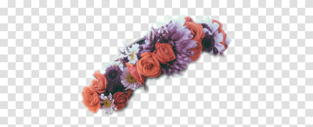 Flower Crown New 616 Pack Tumblr Flower Crown Cut Out, Plant, Clothing, Rose, Hair Slide Transparent Png