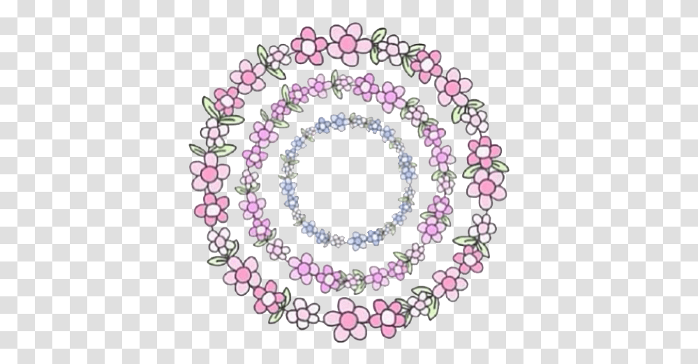 Flower Crown Overlay Flower Overlay Full Make You Trip Out, Bead, Accessories, Accessory, Rug Transparent Png