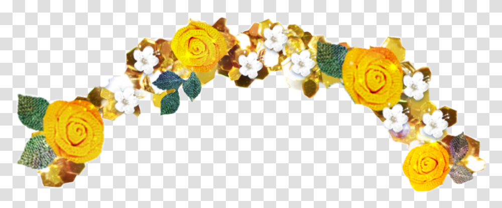 Flower Crown Rose, Hair Slide, Plant, Floral Design, Pattern Transparent Png