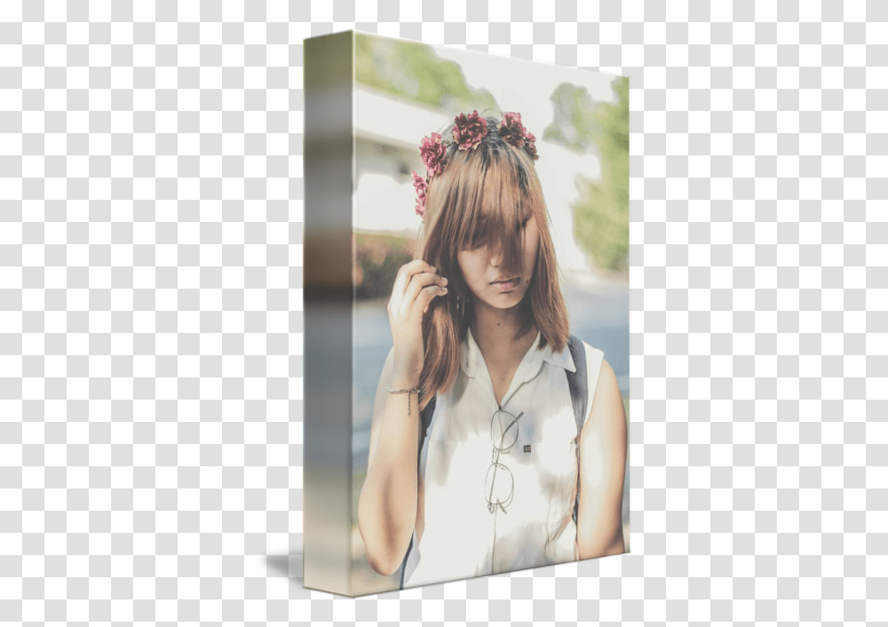 Flower Crowns And Girls P By Klea Santiago Midsommarkrans, Person, Clothing, Blonde, Woman Transparent Png