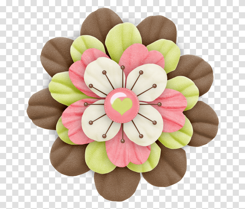 Flower Cute Border Clipart, Jewelry, Accessories, Accessory, Brooch Transparent Png