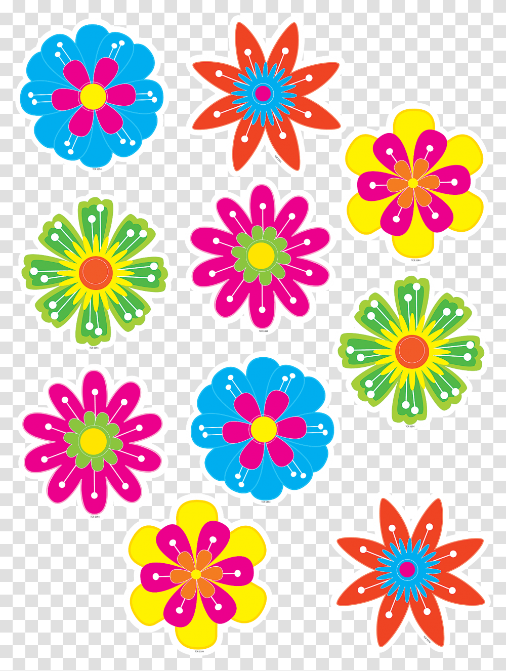 Flower Designs For Bulletin Boards, Floral Design, Pattern Transparent Png