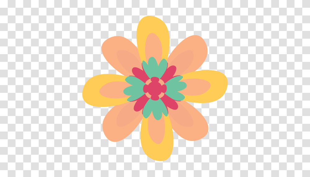 Flower Doodle Illustration Drawing, Floral Design, Pattern Transparent Png