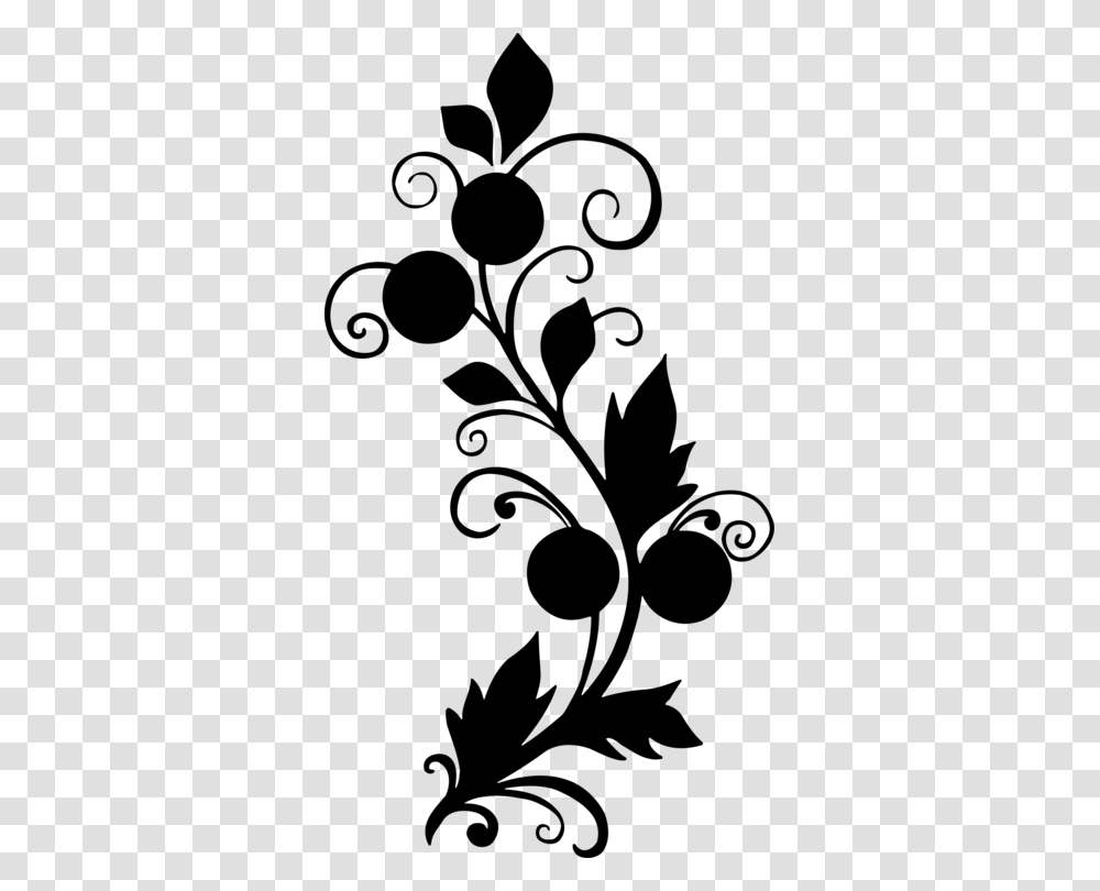 Flower Drawing Black And White Floral Design, Gray, World Of Warcraft Transparent Png